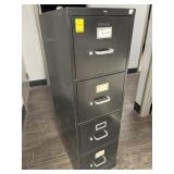 4 DRAWER METAL FILING CABINET