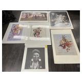 6 NATIVE AMERICAN PRINTS