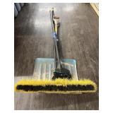 BROOMS, SNOW SHOVEL