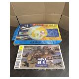 BOARD GAME & AERO NAUTICAL LAB KIT-NOT COMPLETE