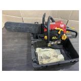 HOMELITE 42CC CHAINSAW W/CASE