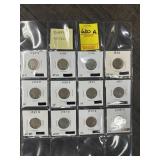 12 BUFFALO NICKLES 1925-1938