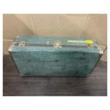 VINTAGE HARD SIDED STORAGE BOX