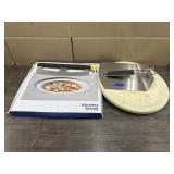 PIZZA STONES, CUTTER & PIZZA SPATULA