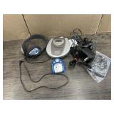 CD WALKMAN, EAR PHONES & POWER SOURCE
