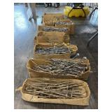 LARGE LOT OF CONCRETE SNAP TIES