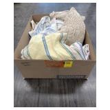 TABLE CLOTHS, CURTAINS & DOILES