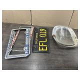 LICENSE PLATE COVERS, VINTAGE LICENSE PLATE,COVER