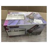 4' X 36' BELT & DISK SANDER-NIB