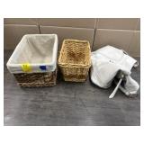 PURSE & 2 BASKETS