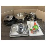 POTS & PANS & KITCHENWARE