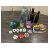 VINTAGE JAR & MISC ITEMS