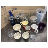 INSULATED CUPS & MISC GLASSWARE