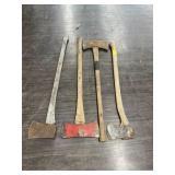 SINGLE & DOUBLE BIT AXES