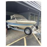 1983 OPEN BOW SUN RUNNER 16FT BOAT