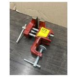 SMALL CLAMP ON BENCH VISE