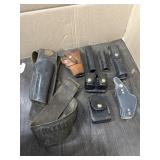 LEATHER HOLSTERS & POUCHES