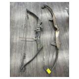 2 COMPOUND BOWS