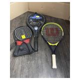 TENNIS RACKETS & RACKET BALL RACKETS