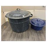 2 CANNING POTS