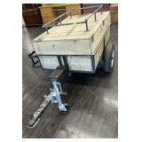 PULL BEHIND  SUPPLY TRAILER 3'X5'