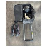 BOWLING BAG W/BALL & SHOES- SIZE 10.5