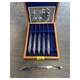JAPANESE SWORD STEAK KNIVES