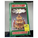 MINIATURE WOODEN WINDMILL CHRISTMAS DECOR