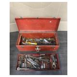 TOOL BOX W/MISC TOOLS