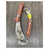 2 PIPE WRENCHES