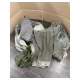 MILITARY GEAR BAGS & WOOL PANTS