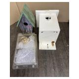 BIRD HOUSES & BEADS