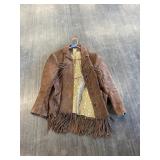 MISS PIONEER LEATHER JACKET SIZE 16