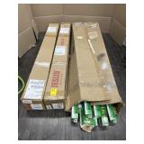 LARGE LOT OF T8 LED BULBS, 4FT