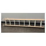 FIBERGLASS EXTENSION LADDER 16'