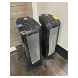 2 LASKO ROTATING FANS