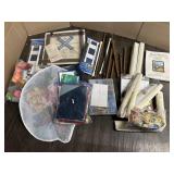 CROSS STITCH SUPPLIES & SMALL CUBBARD BARS