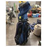 GOLF CLUBS W/CART