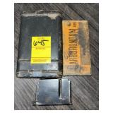 SHARPENING STONE, CLEANING KIT & 222 REM MAG