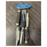 7 POCKET KNIVES