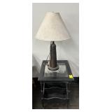 END TABLE W/TABLE LAMP