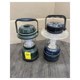 2 BATTERY POWERED LANTERNS