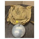VINTAGE BOY SCOUTS BACKPACK & CANTEEN
