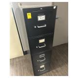4 DRAWER METAL FILE CABINET