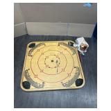 VINTAGE CARROM GAME BOARD