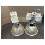 2 450 WATT COOPER SHOPLIGHT FIXTURES