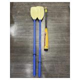 BASEBALL BAT & 2 PADDLES