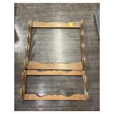 2 WOODEN GUN RACKS