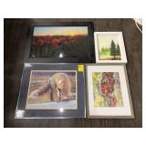 4 WALL DECORS
