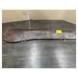 LEATHER RIFLE SCABBARD